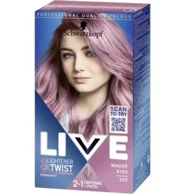 Schwarzkopf Live Lightener Twist - Coloration Capillaire Permanente Blond Clair 101 - Blond Lumineux et Éclatant