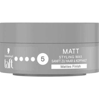 Schwarzkopf Taft Cire Wax Effet Mat - Coiffure texturisée et tenue longue durée