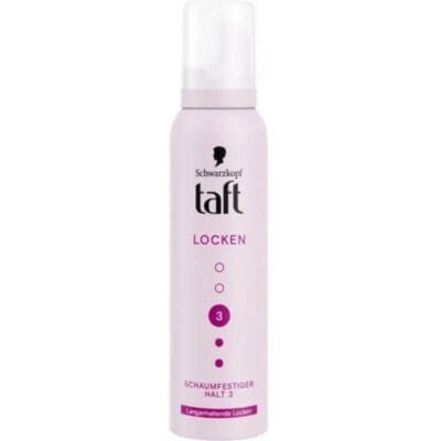Schwarzkopf Taft Mousse Fixante Boucles - Boucles définies et tenue longue durée