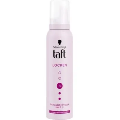 Schwarzkopf Taft Mousse Fixante Boucles - Boucles définies et tenue longue durée