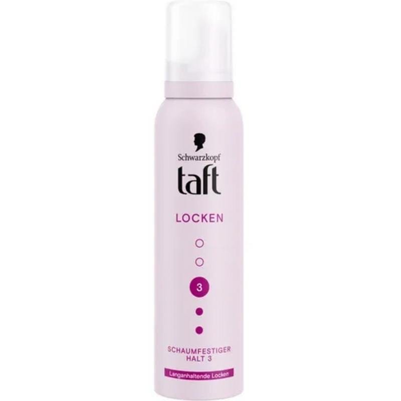 Schwarzkopf Taft Mousse Fixante Boucles - Boucles définies et tenue longue durée