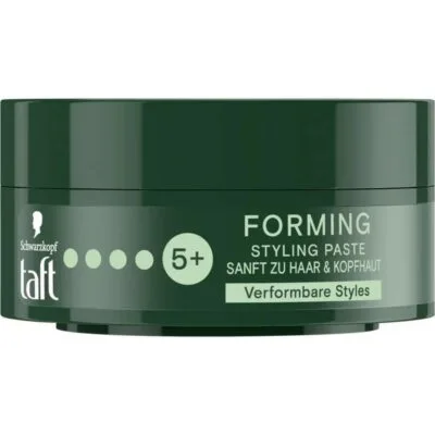 Schwarzkopf Taft Pâte Argileuse Matifiante - Coiffure naturelle et effet mat optimal