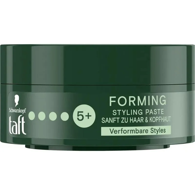 Schwarzkopf Taft Pâte Argileuse Matifiante - Coiffure naturelle et effet mat optimal