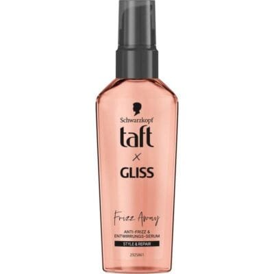 Schwarzkopf Taft x Gliss Frizz Away Serum - Sérum Anti-Frisottis et Protection Thermique
