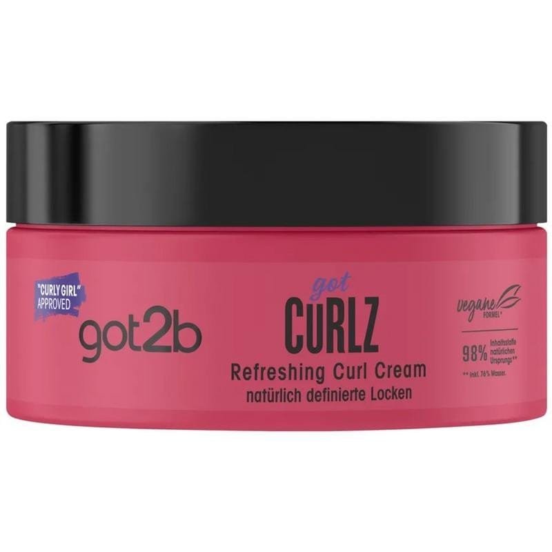 Schwarzkopf got2b Refreshing Curl Cream - Crème pour boucles rafraîchissante - Définition durable et sans frisottis
