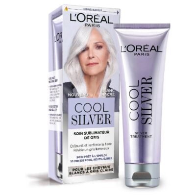 L'Oréal Paris Cool Silver Blanc Nacré - Soin Sublimateur de Gris - 114 ml