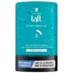 Schwarzkopf Taft Gel coiffant Effet Mouillé Fixation Forte 3 - 300 ml