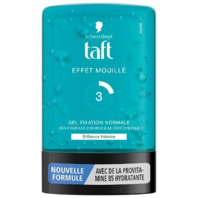 Schwarzkopf Taft Gel coiffant Effet Mouillé Fixation Forte 3 - 300 ml