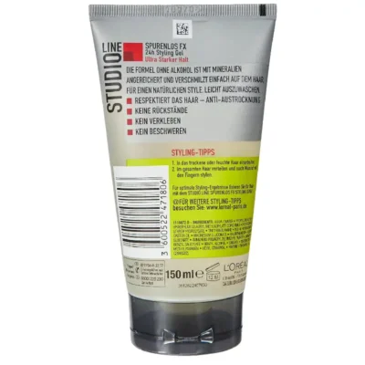 Studio Line Gel coiffant Mineral Fx Fixation Ultra Forte 24h