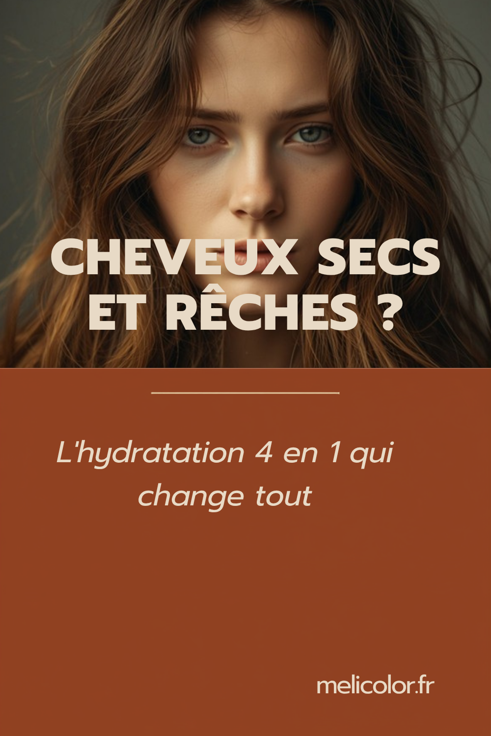 Cheveux secs et rêches : pourquoi le Schwarzkopf Gliss Aqua Revive Masque Hydratant 4 en 1 peut tout changer - épingle Pinterest melicolor.fr