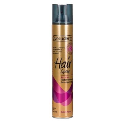 Evoluderm Hair Laque Kératine Fixation Extra Forte 400 ml
