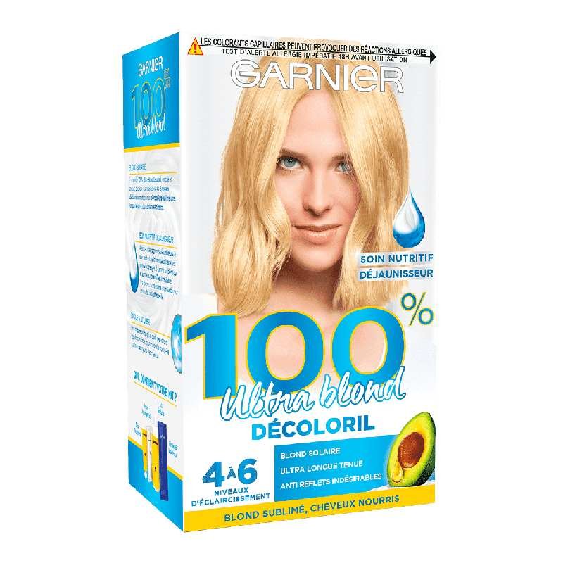 Garnier Décoloril 100% Ultra Blond décolorant sans ammoniaque