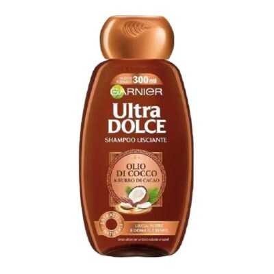 Garnier Ultra Doux Shampooing Disciplinant Huile de Coco & Beurre de Cacao 300 ml