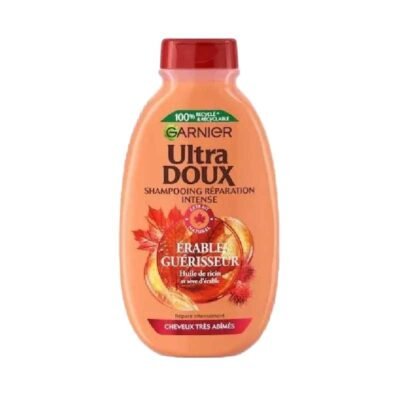 Garnier Ultra Doux Shampooing Réparation Intense Érable Guérisseur 250 ml