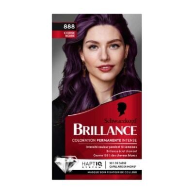 Schwarzkopf Brillance Intense Noir Cerise 888 - Coloration Permanente