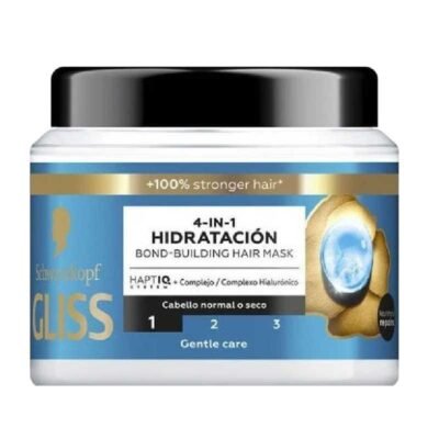 Schwarzkopf Gliss Aqua Revive Masque Hydratant 4 en 1 400 ml