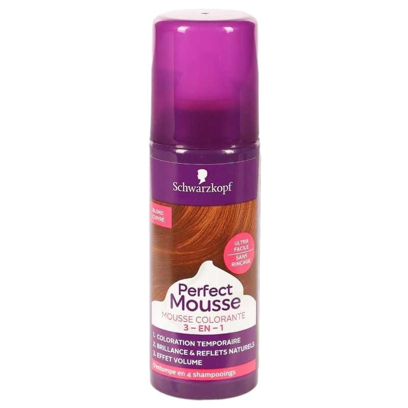 Schwarzkopf Perfect Mousse 3-en-1 Blond Cuivré 7-77