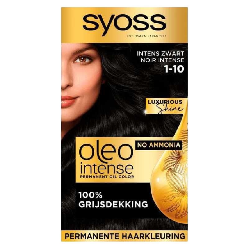 Syoss Oleo Intense 1-10 Intens Zwart 115 ml