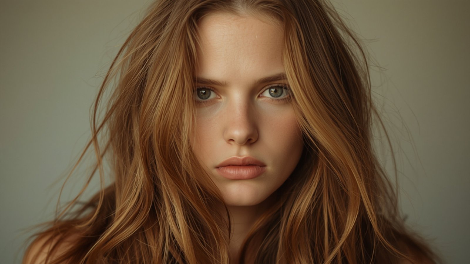 Femme aux cheveux secs et cassants