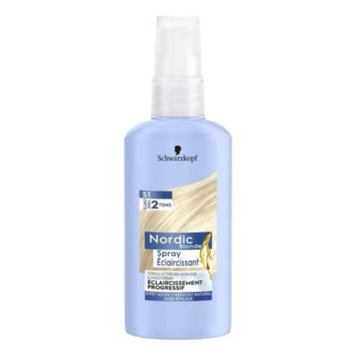 Coloration Spray Éclaircissant Effet Soleil Huile d’Argan 125 ml Nordic Blonde Schwarzkopf