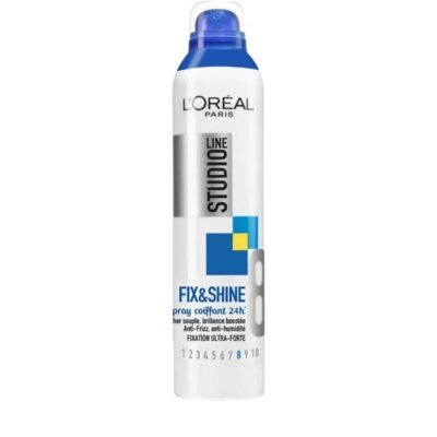 Laque Fixation Ultra Forte Anti-Frizz et Anti-Humidité Studio Line L'Oréal Paris 300 ml